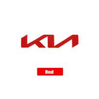 AVL2   13cm 15cm 17.1cm 21.1cm ABS Letter Logo Label Sticker Accessories For KIA Rio Ceed Sportage Cerato Soul Sorento Picanto Optima 13.3x 3cm raudona