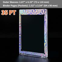1/3/5 Pcs 35pt Magnetic Card Holders – Ultra-Thick Hard Case for MTG, YGO & Sports Cards, Scratch-Resistant Display