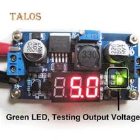 LM2596 maitinimo įtampos keitiklio modulis DC 2,5–36 iki 1,25–35 V LED voltmetro elektronika