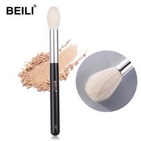BEILI Natural Goat Hair Blusher pudros šepetėlis Highlight Fluffy Vidutinio dydžio viengubas makiažo šepetėlis Highlighter