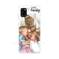 Telefono dėklas, skirtas Samsung Galaxy A31 dėklas, skirtas Samsung A31 A 31 Sm -A315f 6,4  telefono dangtelis, silicio minkštas TPU coque buferis Fundas Shell Samsung Galaxy A31 black