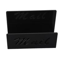Mail Holder Acrylic Countertop Mail Organizer Desktop File Holder Letter Sorter Envelope Holder for