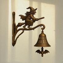 Shopkeepers Door Bell Vintage Decor Rustic Metal Doorbell Dinner Outside Indoor Outdoor Garden Yard