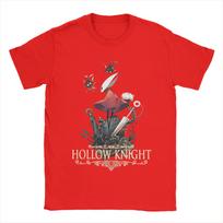 Men T-Shirts Game Hollow Knight Silksong Amazing Pure Cotton Tee Shirt Short Sleeve  T Shirt Round Collar Clothes Plus Size S