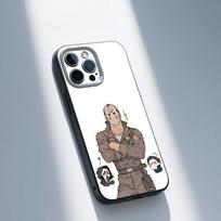 J-Jason Mask V-Voorhees Phone Case For iPhone 16,15,14,13,12,11,Pro,Max,Plus,X,XS,SE,E,Mini,Soft Silicone Black Case iPhone16pro