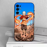 Avatar The Last Airbender  Phone Case Black Silicone Soft For Samsung S25,S24,S21,S22,S23,S30,Ultra,S20,Plus,Fe,Lite Samsung S22ULTRA5G