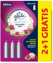 „Glade Touch & Fresh Relaxing Zen“ 2+1 oro gaiviklio papildymo rinkinys