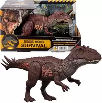 Mattel Figūrėlė Interaktyvus dinozaurų ir Jurassic World išgyvenimo garso ir šviesos rinkinys Metriacanthosaurus