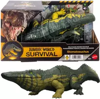 Mattel Interaktyvi Figūrėlė „Dinozaurų Jurassic World Survival Stomatosuchus“ garso šviesa