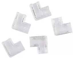 Lemlux CONNECTOR CORNER LED STRIP 8MM 5PCS