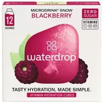 Waterdrop Microdrink Blackberry Vitamin Drink Cubes, 12 pcs.