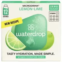 Waterdrop Microdrink Lemon-Lime Vitamin Drink Cubes, 12 pcs.