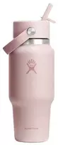Gertuvė Hydro Flask Wide Mouth Flex Straw Cap Trillium Travel Bottle, 710 ml