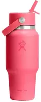 Gertuvė Hydro Flask Wide Mouth Flex Straw Cap Popstar Rožinė Travel Bottle, 710 ml