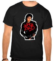 Michael Jackson Pop Rock Music Logo Black Unisex T-Shirt M