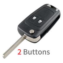 2/3 /4/5 Buttons Flip Folding Remote Cover Car Key Fob Case Shell  Fit For Chevrolet / Opel / Zafira / Vauxhall Astra Insignia