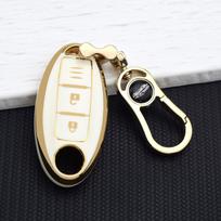 3 Buttons Car Key Case For Nissan Qashqai X-Trail Kicks Pathfinder Tiida Juke Note J10 J11 T32 T31 Key Cover For Infiniti