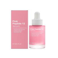 Pink Peptide 12 PDRN Serum, 12 Peptides, Niacinamide, Skin Glow, Hydrating, Moisturizing, Firming, Uneven Skin Tone, Enhance Skin Elasticity 1PCS