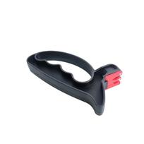 Dviejų angų mini peilių galąstuvas Namų apyvokos Greitas rankinis peilių galąstuvas Lengvas ir ergonomiškas Daugiafunkcis peilių galąstuvas one size fits all juoda