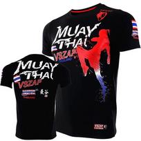 Men s Muay Thai T Shirt 3D Printed  Edition T Shirt For Running Fitness Sports Outdoor Boxing Wrestling S