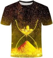 Nauja valiutos serija Modelis 3D skaitmeninė spauda Vyriški ir moteriški marškinėliai Vasaros mada Trumpomis rankovėmis T-shirt Laisvalaikio Vaikams O formos iškirptė T-shirt XXS