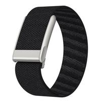 Breathable Replacement Strap Nylon Sports Wristband for Whoop 5.0 Life MG/One Peak Women Men Black For Whoop Life MG