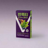 TEAFFERENCE Half Tea V-SHOT #Honey Green Tea 12ea