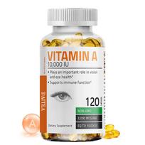 Premium Vitamin A 10000 IU Softgels for Eye and Immune Health Support 120 Capsules 120PCS