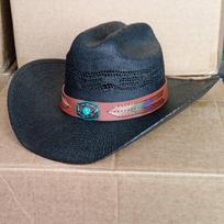 Straw Cowboy Hat Men Stiff Women Wide Brim Pasture Straw Hat Cowboy Solid Summer Sun Hat Sombrero Vaquero Hombre Sombreros Vaq M55-58cm