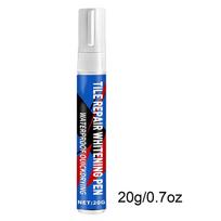 Waterproof Colorant Sealant Filler Grout Pen Tile Repair for Shower Bathroom Kitchen Ceramic Floor Wall Bathtub Sink Countertop mėlyna