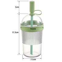 Nauji kavos puodeliai su dangteliais Daugkartiniai 17oz gėrimo puodeliai su dangteliais Šaltų gėrimų puodeliai moterims, vyrams, keliautojams, studentams, namų biurui, sporto salėms skaidri