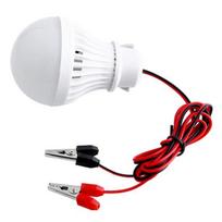 Nešiojamos 12V 5W LED lemputės, skirtos kempingo saulės medžioklės avariniam apšvietimui 1pc with Clip