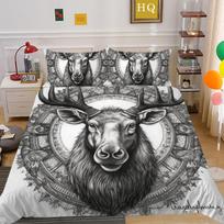 3D Datura patalynės komplektas Indijos stiliaus antklodės užvalkalas 2/3 vnt UK/US/AU/DE/UE Viso dydžio Super Big Bed Room Plaunamas minkštas ir greitai džiūstantis namų dekoras Baby 100x135cm