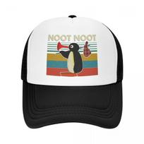Noot Trucker Hats Pingu Pinga Penguin TV tinklinis beisbolo kepuraitė Unisex moterims Kpop Snapback kepurės Gatvės drabužiai One Size