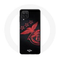 Case - Maniacase - Samsung Galaxy A12 - Black - SLB Benfica - Soft juoda