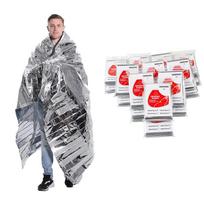 1/5/10 Supakuokite avarines antklodes Mylar terminę antklodę, išgyvenimo antklodes, sunkiasvores stovyklavimo priemones, pirmoji pagalba 1pc