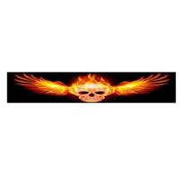 Automobilio priekinio stiklo 3D Creative Eyes Skull Lipduko priekinio stiklo lipduko dekoras 5