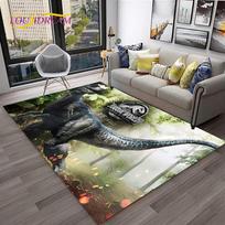 Dinozauras Animacinis Filmas Juros Periodas Vaikų Kilimas Kilimas Namams Svetainei Miegamajam Sofai Durų Kilimėlis Dekoras, Žaidimų Zonos Kilimas Neslystantis Grindų Kilimėlis 40x60cm