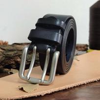 Specialiųjų pajėgų vyrų diržas su dviguba sagtimi, natūralios odos pirmojo sluoksnio grynos galvijų odos retro stiliaus laisvalaikio diržas 105cm brown