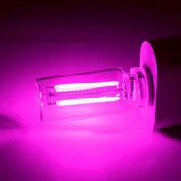 USB naktinė lemputė spalvinga 5V jutiklinis pritemdymas USB lemputė LED kaitinamasis stiklas retro Edisono lemputė automobilio dekoravimas akių apsauga violetinė
