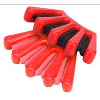 Portable Roller Hair Styling Tool DIY Bride Hair Braider Twist Braid Maker Red raudona