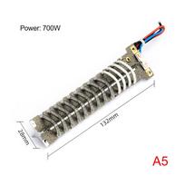 Inovatyvus 700W 1600W 1800W 2000W Universalus Karšto Oro Plaukų Džiovintuvas Plastiko Suvirinimo Pistoletas Priedai Karšto Oro Pistoletas Kaitinimo Elementas 700W