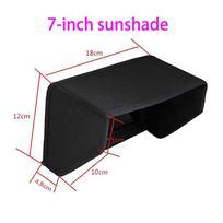 7/10 colių monitoriaus saulės skydelis TV filmų vaizdo rodymo skydelis narvas apsauginis dangtelis šviesos skydas blokas ekrano kaukė saulės skydelis 18*12*4.8cm