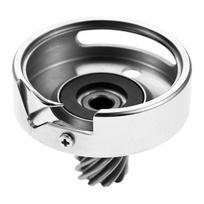 A65T-Plieninis sukamasis kabliukas siuvimo mašinos šaudyklės sukamojo kabliuko komponentas Babylock BL137A For Brother XC2210051 BC2100 sidabras