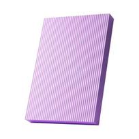 Jogas kelių pagalvėlė itin storas neslystantis treniruočių balanso pagalvėlė amortizatorius fizioterapijai stabilumo treniruotėms lentai Pilates alkūnės sąnario apsauga klūpėjimo kilimėlis M violetinė