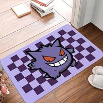 Pokemon Pikachu Gengar Print Doormat Anti-slip Area Rug for Living Room Bedroom Sofa Doormat Kids Floor Carpet Decor 60cmx90cm