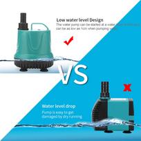 5W Submersible Pump Fountain Pump Aquarium     Fountain 360Water Absorption Low Water   design Low Noise