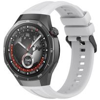 Original Silicone Strap for Huawei Watch GT5 Pro Smart Watch Replaceable wristband Correa for Huawei GT5pro 46mm Bracelet Belt Huawei GT5 Pro 46mm pilka