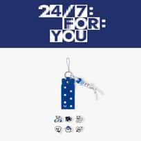 2026 TWS Tour 24/7:FOR:YOU Light Stick Deco Key Ring gray