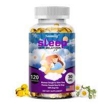 Melatonin 30mg Maximum Strength Nighttime Sleep Aid Supplement, 120 Dietary Supplement Softgels 120PCS